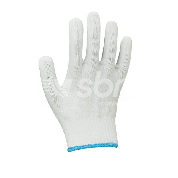 Workland, Cotton Gloves, 30 Gram Per Pair, White Color - Image 2