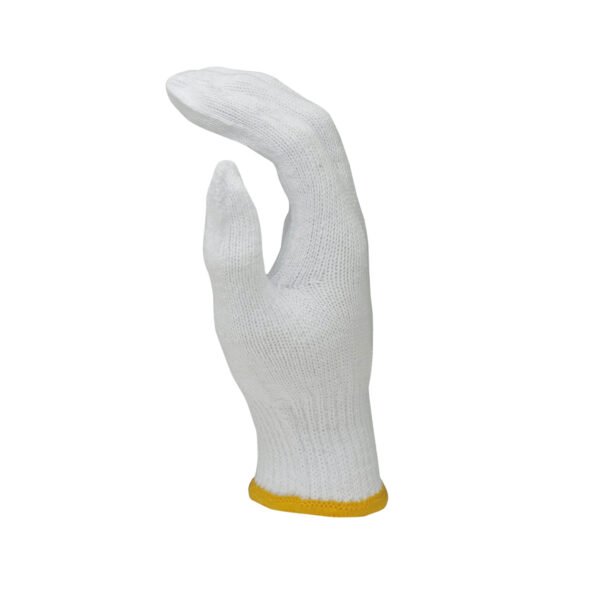 Bleached Cotton Knitted Gloves - Image 4