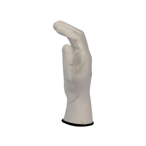 Vaultex, Pu Coated Gloves with Polyester Shell, White Color - Image 5
