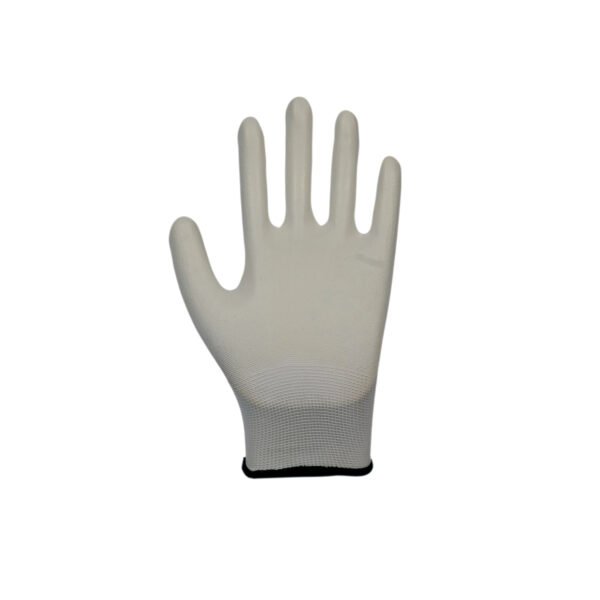 Vaultex, Pu Coated Gloves with Polyester Shell, White Color - Image 6