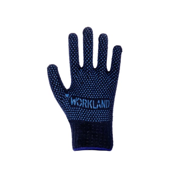 Double Side Dotted Gloves, Blue Color - Image 3
