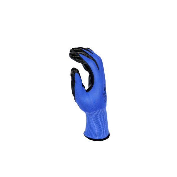 Armstrong,Economy Nitrile Coated Gloves, Black Color - Image 5