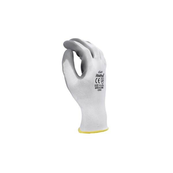 Vaultex, Nitrile Coated Gloves, Grey & White Color - Image 4