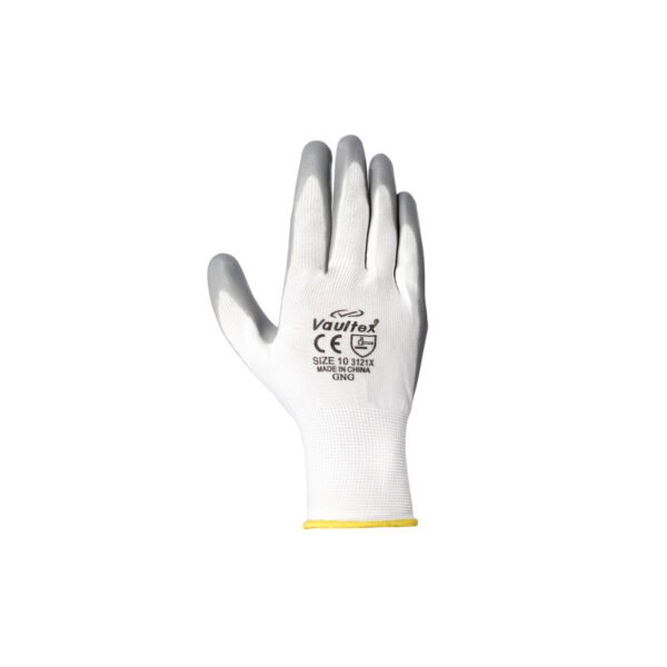 Vaultex, Nitrile Coated Gloves, Grey & White Color - Image 5