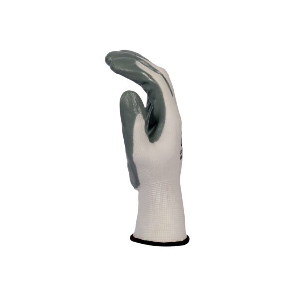 Vaultex, Nitrile Coated Gloves, Grey & White Color - Image 3