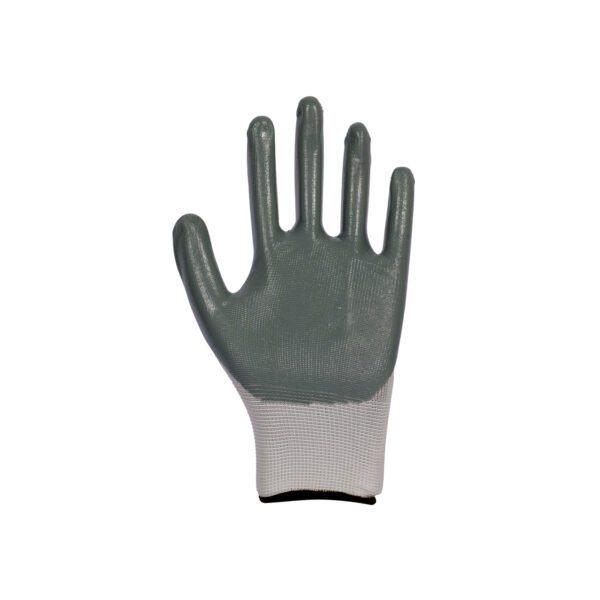 Vaultex, Nitrile Coated Gloves, Grey & White Color - Image 5