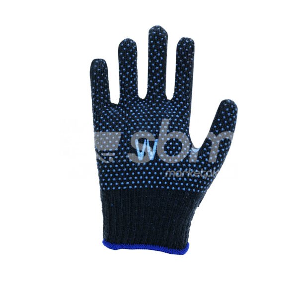 Double Side Dotted Gloves, Blue Color - Image 2