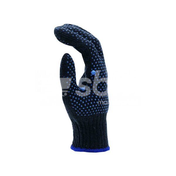 Double Side Dotted Gloves, Blue Color - Image 3