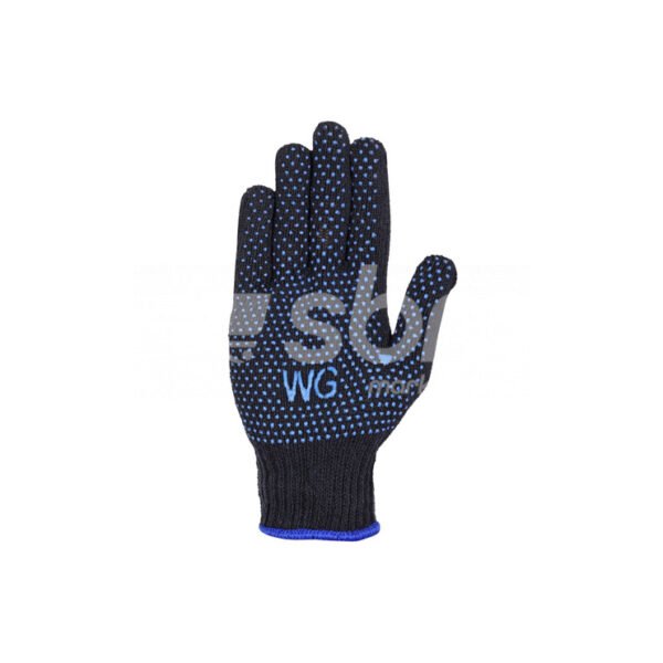 Workland, Double Side Dotted Gloves, 700 Grams, Blue Color - Image 2