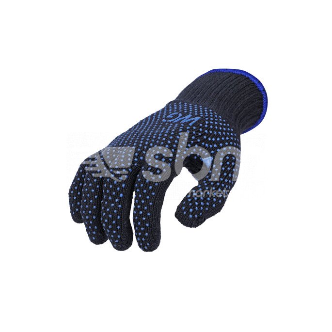 Workland, Double Side Dotted Gloves, 700 Grams, Blue Color