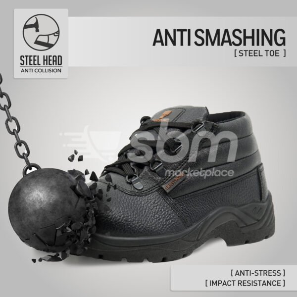 Armstrong, SBP Breathable Leather Ankle Protective Footwear - Image 5