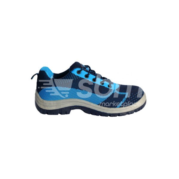 Armstrong, SBP Low Ankle Protective Footwear, Black, Blue & Grey Color - Image 6
