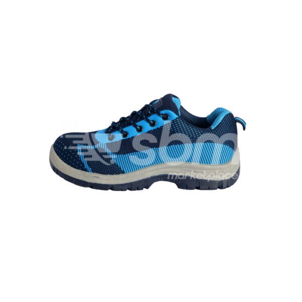 Armstrong, SBP Low Ankle Protective Footwear, Black, Blue & Grey Color - Image 5