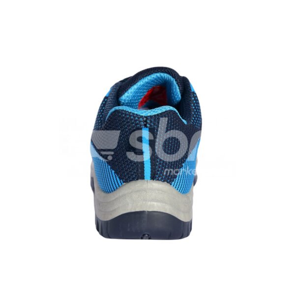 Armstrong, SBP Low Ankle Protective Footwear, Black, Blue & Grey Color - Image 3