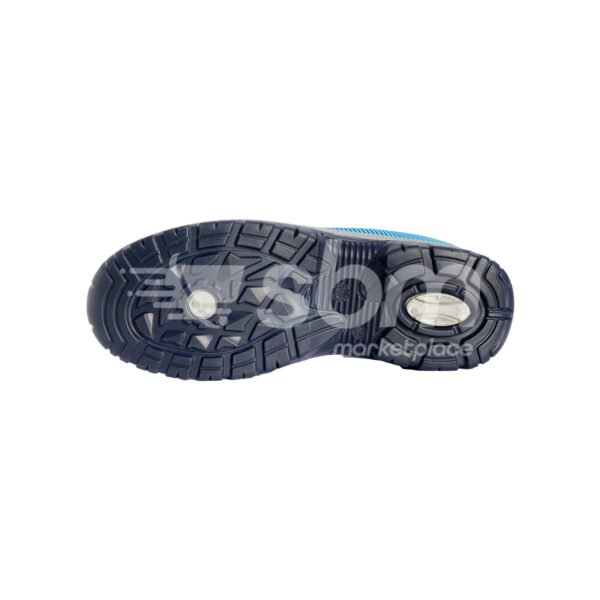 Armstrong, SBP Low Ankle Protective Footwear, Black, Blue & Grey Color - Image 2
