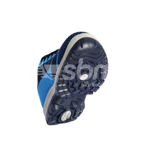 Armstrong, SBP Low Ankle Protective Footwear, Black, Blue & Grey Color - Image 4