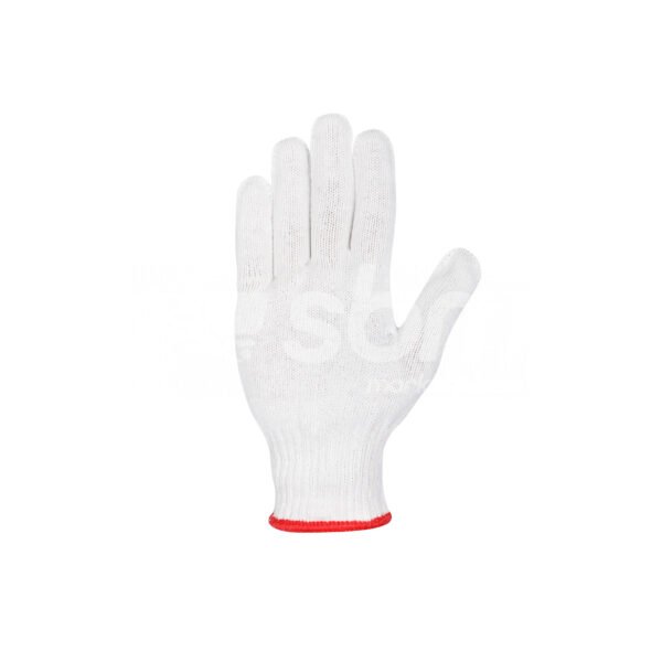 Cotton Knitted Gloves, 50 Grams Per Pair, White Color - Image 5