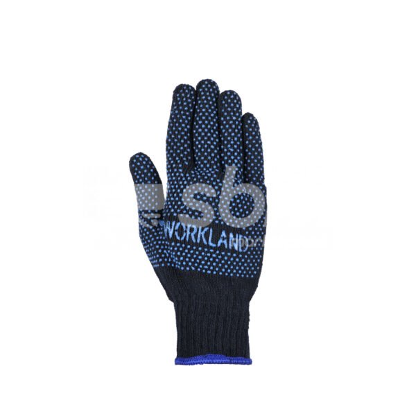 Workland, Single Side Dotted Gloves, Blue Color - Image 5