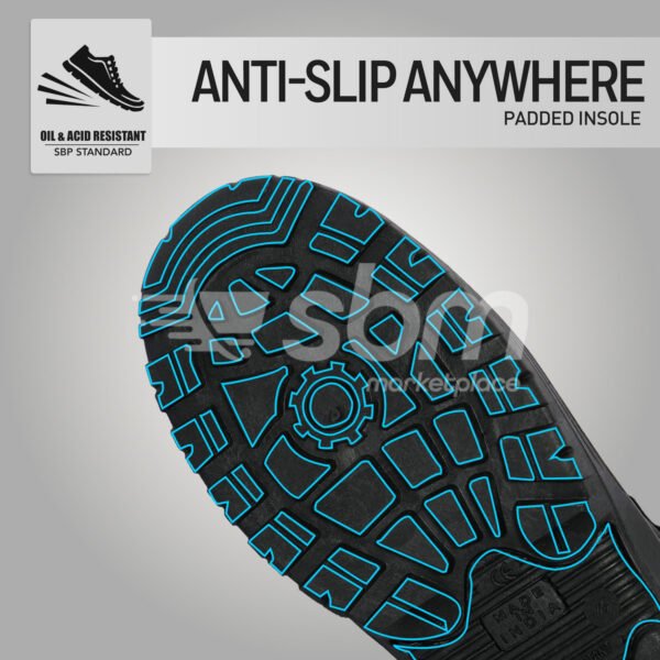 Armstrong, SBP Breathable Leather Low Ankle Protective Footwear - Image 2