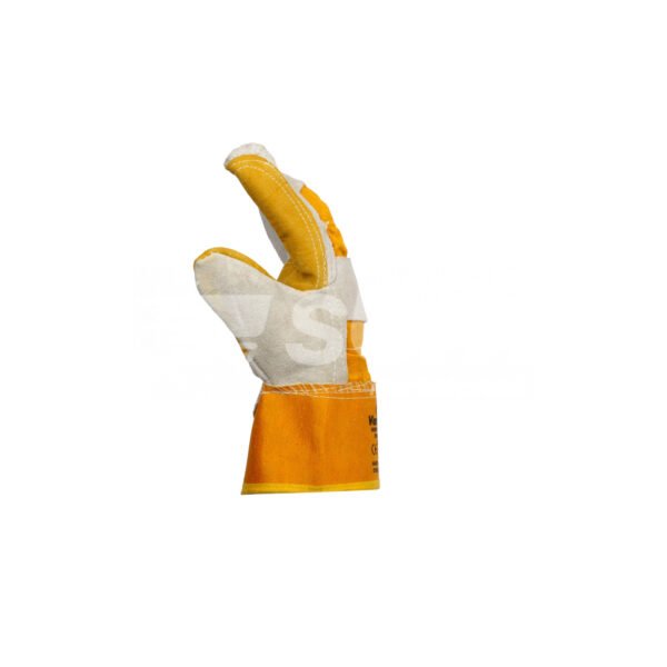 Vaultex, Leather Gloves, Yellow Color - Image 5