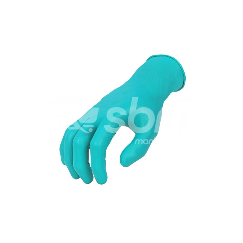 Vaultex, 5 Mill ESD Nitrile Examination Gloves, Powder Free, Green Color