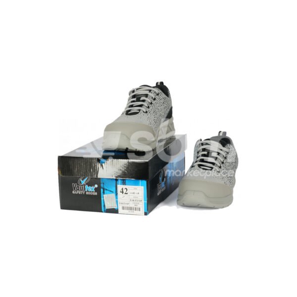 Vaultex, S1P Low Ankle Safety Shoes, Grey Color - Image 4