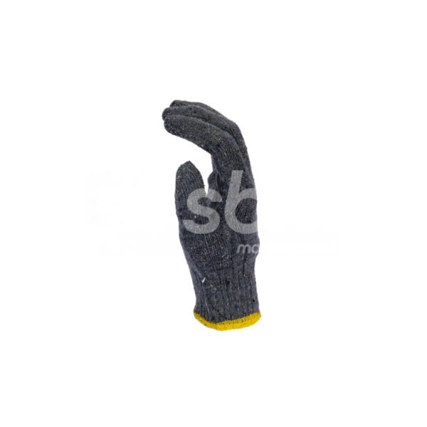 Cotton Yarn Gloves, Approx: 46 gms Per Pair, Grey Color - Image 5
