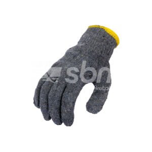Cotton Yarn Gloves, Approx: 46 gms Per Pair, Grey Color