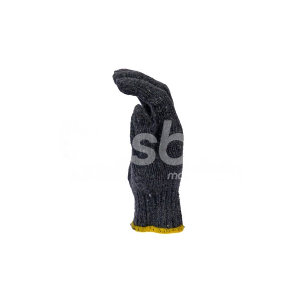 Cotton Yarn Gloves, Approx: 70 gms Per Pair, Grey Color - Image 5