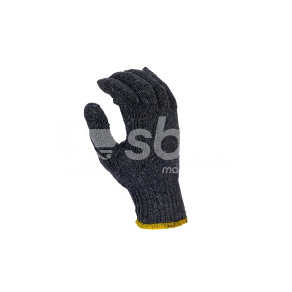 Cotton Yarn Gloves, Approx: 70 gms Per Pair, Grey Color - Image 6