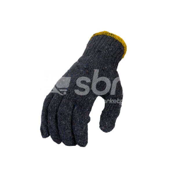 Cotton Yarn Gloves, Approx: 70 gms Per Pair, Grey Color