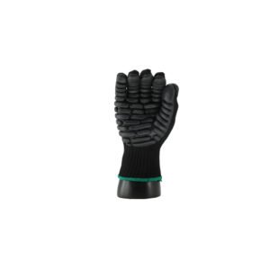 Vaultex, Palm Coated Anti Vibration Gloves, Black Color