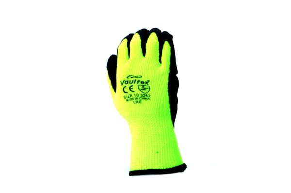 Vaultex, Latex Coated Gloves, Green Color