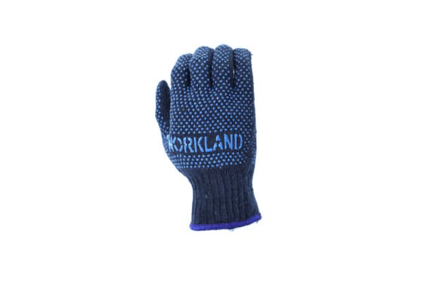 Double Side Dotted Gloves, Blue Color