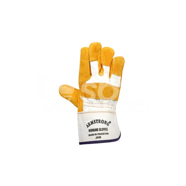 Armstrong, Working Gloves, Yellow Color - Image 2