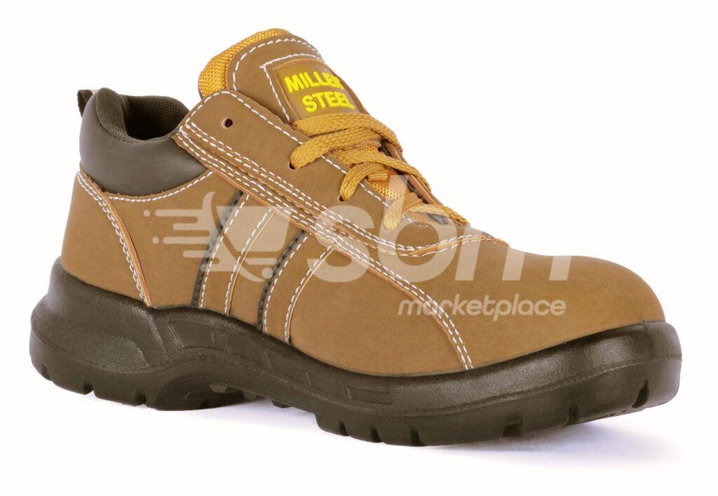 Miller Steel, SBP Low Ankle Protective Footwear, Honey Color