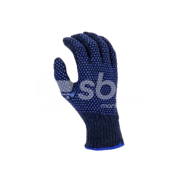 Armstrong, Double Side Dotted Gloves, Blue Color - Image 2