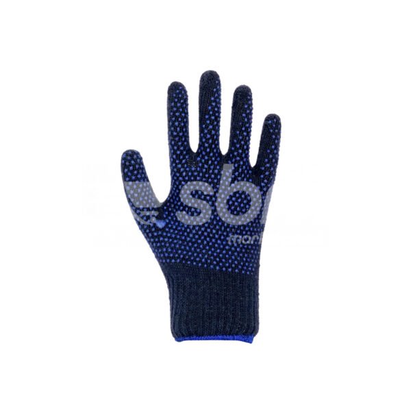 Armstrong, Double Side Dotted Gloves, Blue Color - Image 4