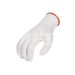 White Bleached Cotton Gloves