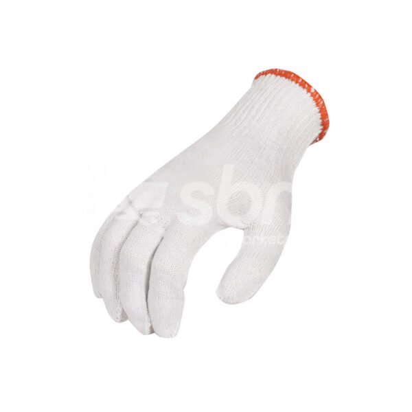 White Bleached Cotton Gloves