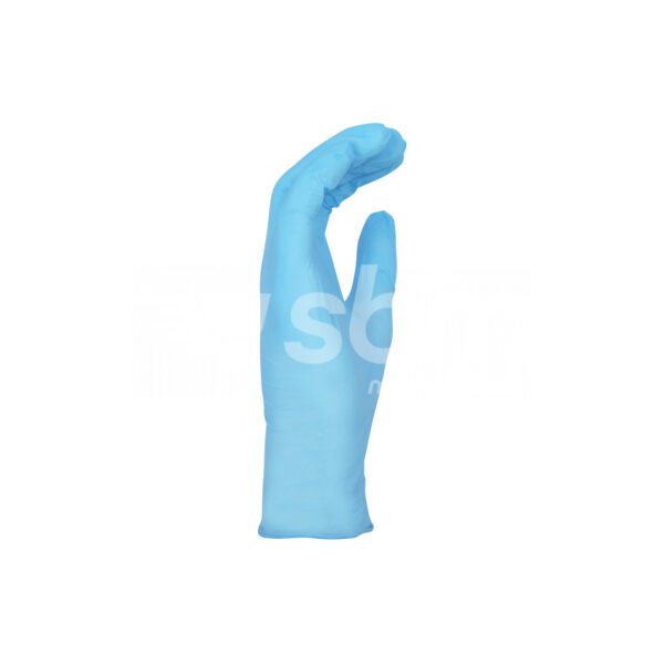 Amber One, 3.5g Disposable Powder Free Nitrile Gloves, Blue Color - Image 3