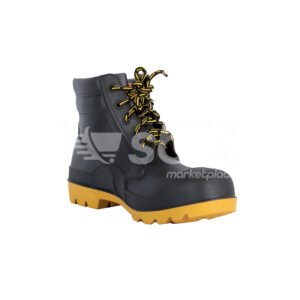 Vaultex, S5 PVC High Ankle Protective Footwear with Steel Toe and Steel Plate