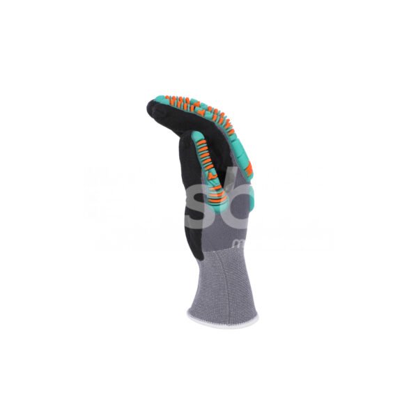 Vaultex, Cut A Impact Gloves with TPR 1, Nitrile Coating & Crotch Thumb - Image 4