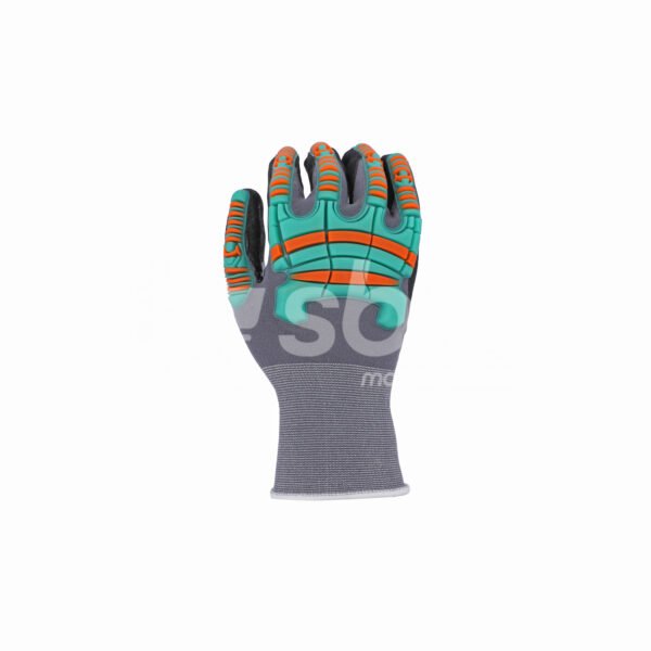 Vaultex, Cut A Impact Gloves with TPR 1, Nitrile Coating & Crotch Thumb - Image 5