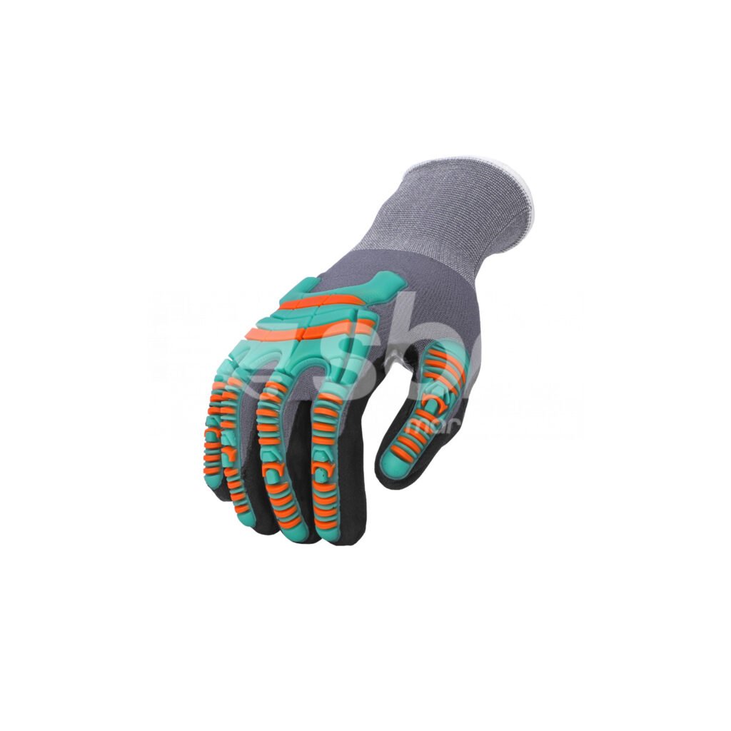 Vaultex, Cut A Impact Gloves with TPR 1, Nitrile Coating & Crotch Thumb