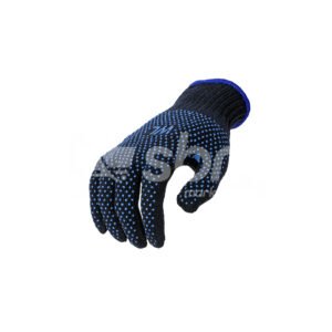 Workland, Single Side Dotted Gloves, Blue Color