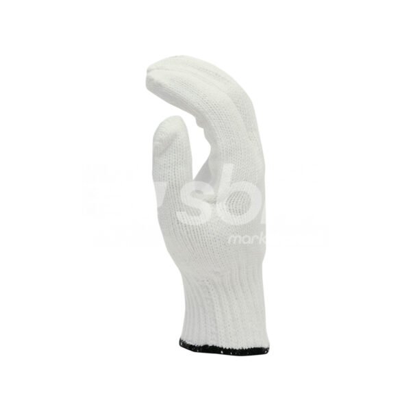Cotton Knitted Gloves, Black Color Wrist Weight: 800 Grams - Image 5