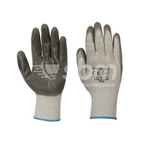 Armstrong, Economy Nitrile Coated Gloves, Grey Color