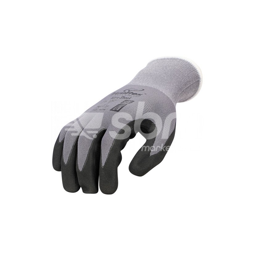 Vaultex, 15gg Nitrile Foam Coated Gloves with ESD Properties & Screen Touch