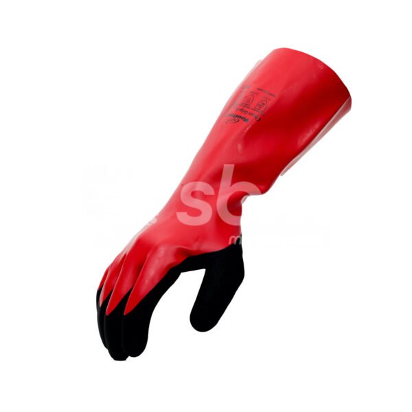 Vaultex, Nitrile Micro Foam Coated, Level A Gauntlet with Flare Cuff